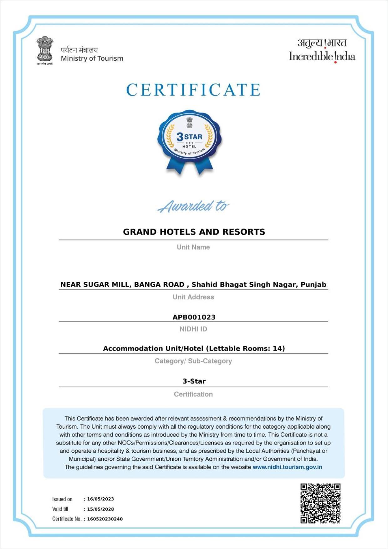 Grand Hotel Nawanshahr Nawashahr Luaran gambar